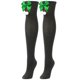 thumbnail image 3 of Calcetines largos hasta la rodilla para mujer, lisos, con lazo navideño y bola, cálidos, para mujer, 3 of 3