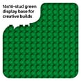 thumbnail image 3 of LEGO DUPLO Green Building Plate - Learning and Educational Building Toy for Toddlers, Preschool, Boys and Girls, Ages 1.5+ - Gift Ideas for Birthdays - 10460, 3 of 8