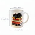 thumbnail image 3 of Coffee Cat Pattern Mug, Creative Daily Drinking Cup, Home Desktop Decor, Holiday And Daily Gift, 3 of 6