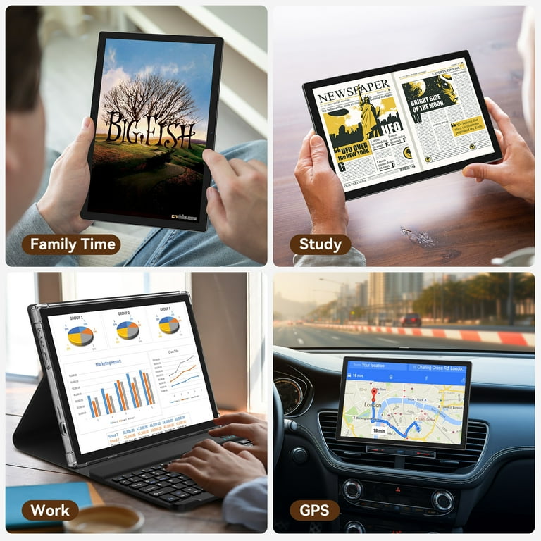 QETUPA タブレット Android 14 8GB+128GB Amazon.com : 11 inch Tablet with Case, Android 14 Tablet