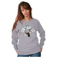 thumbnail image 4 of Popeye The Sailor Man Crush It Funny Sweatshirt for Men or Women Brisco Brands S, 4 of 6