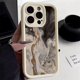 thumbnail image 3 of Black Style Gradient Watercolor Phone Case For iPhone 15 13 14 11 12 Pro Max 7 8 Plus XS Max XR Shockproof Silicone Back Cover, 3 of 5