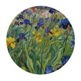 thumbnail image 4 of Orinice Flowers Field Impressionism Round Table Cover Stain Resistant Washable Indoor Outdoor Tablecloth Kitchen Dining Wedding Parties 100% Polyester Fiber 31-35, 4 of 8