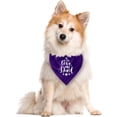 thumbnail image 2 of I Love My Dad Dog Bandana, Purple Dog Bandana, Dog Scarf Accessories, Pet Dog Triangle Scarf, Boy Dog Accessories, Dog Bandana for Small Medium Large Dogs, Gifts from Dogs to Dad (E25), 2 of 4