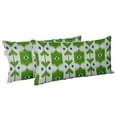 thumbnail image 2 of VargottamIndoor/OutdoorPolyester FabricLumbarPillowCover,All-Weather Waterproof Rectangular Cushion Case for Patio Furniture,16" x 24"Set of 2 -Ikat-60, 2 of 6
