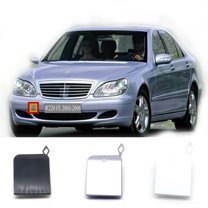 Trimla Front Tow Cover Fit 03-06 Mercedes Benz S Class W220 for S280 S320 S350 S400 S430 S500 S600 S55 S65 2003 2004 2005 2006 bumper towing Hook Eye Cap A2208851223