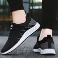 thumbnail image 6 of GrmtClth Lightweight Mesh Athletic Sneakers for Men Soft Cushioned Sole Lace Up Breathable Knit Casual Walking Running Sport Shoes Gray (US/9), 6 of 6