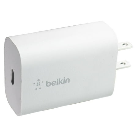 Open Box Belkin 25-Watt (USB-C) PD Wall Charger - White (WCA004dq)