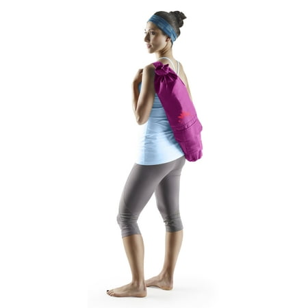 Lotus - Yoga Mat Bag - Orchid And Coral