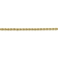thumbnail image 3 of 14K Yellow Gold 2.75mm Diamond Cut Rope With Lobster Clasp Chain 16 IN, 3 of 6