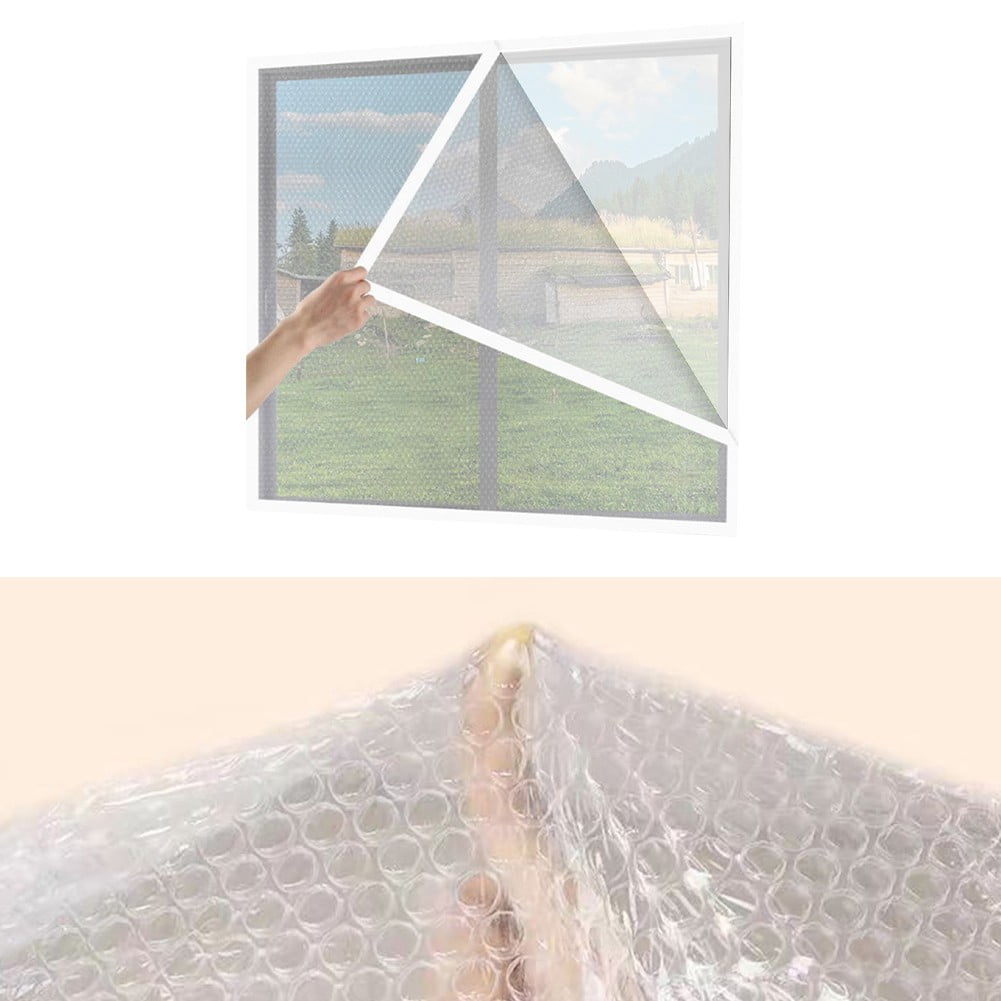 Window Insulation Film,Heat for Protection Double Thickened Bubble Wrap PVC Film