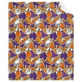 thumbnail image 2 of Lilgiuy Sales Halloween Pumpkin Pattern Blanket, Modern Flannelette Warm Blanket For Bedroom, 2 of 5