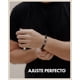 thumbnail image 4 of designs Pulsera de Piedra de Lava con Cuentas de Chakra para Hombre - Pulsera de Piedra Natural con Cuentas de Lava Negras I Pulsera Energética para Hombre Unisize, 4 of 5