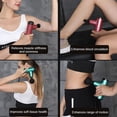 thumbnail image 1 of Mini Massage Device Handheld Rechargeable USB Charging Massager Electric Muscle Body Relaxation Adjustable 4 Heads Deep Tissue Massager Home Green, 1 of 9