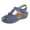 Blue, variant on Vedolay Platform Sandals Women's Platform Ankle Strap Wedge Sandals, Comfortable Dressy Summer Shoes,Blue 6.5