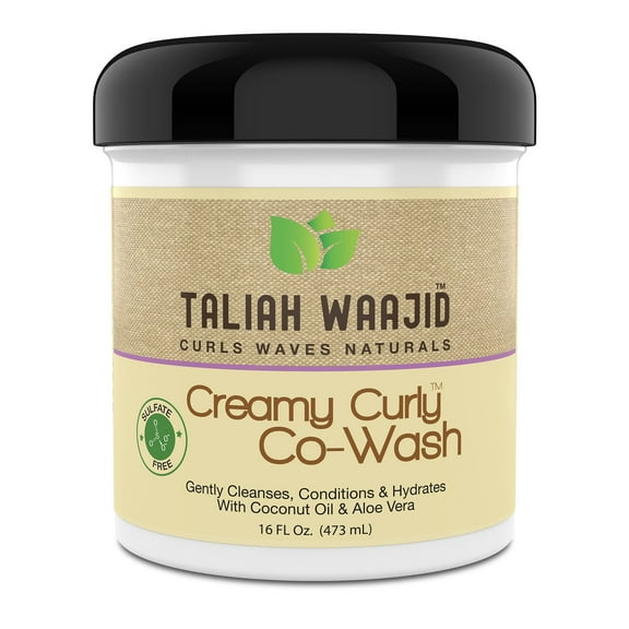 Taliah Waajid Creamy Curly Co-Wash with Coconut & Aloe 16 fl oz, 1 Piece