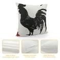 thumbnail image 4 of Qinduosi Throw Pillow Cover Vintage Pillow Covers Black and White Pillowcovers Soft Double Side Print Sofa Linen Square Throw Pillowcover " inch for Living Room Bedroom Car Decor, 4 of 5