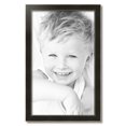 thumbnail image 2 of ArtToFrames 17" x 28" Honors Black with Gold Picture Frame, 17x28 inch Black Wood Poster Frame (WOM-5158),  Pack, 2 of 7