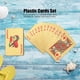 thumbnail image 3 of Jeu de cartes en plastique imperméable avec feuille d'or, jeux de table pour fêtes, plage, camping, loisirs, 3 of 4