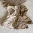 thumbnail image 2 of ZHaobin 2024 Spring New Baby Boy Bear Hooded Sweatshirt Toddler Girls Cotton Clothes Embroidery Tops Kids Hoodies Outwear (brown,12M  80cm), 2 of 7