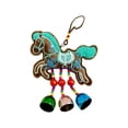 thumbnail image 2 of Adorno de caballo de Año Nuevo chino, bordado, de peluche, de dibujos animados Campanas, 2 of 8