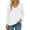 White, variant on MOSHU Color Block T Shirts for Women V Neck Long Sleeve Womens Shirts Loose Fall Tops with Pocket