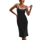 thumbnail image 5 of Tank Dress, Slim Fit Knitted Sleeveless Dress Casual For Daily Life For Wedding Dating, 5 of 6