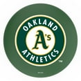 thumbnail image 2 of Oakland Athletics 25" Swivel Counter Stool with Chrome Accent, 2 of 2