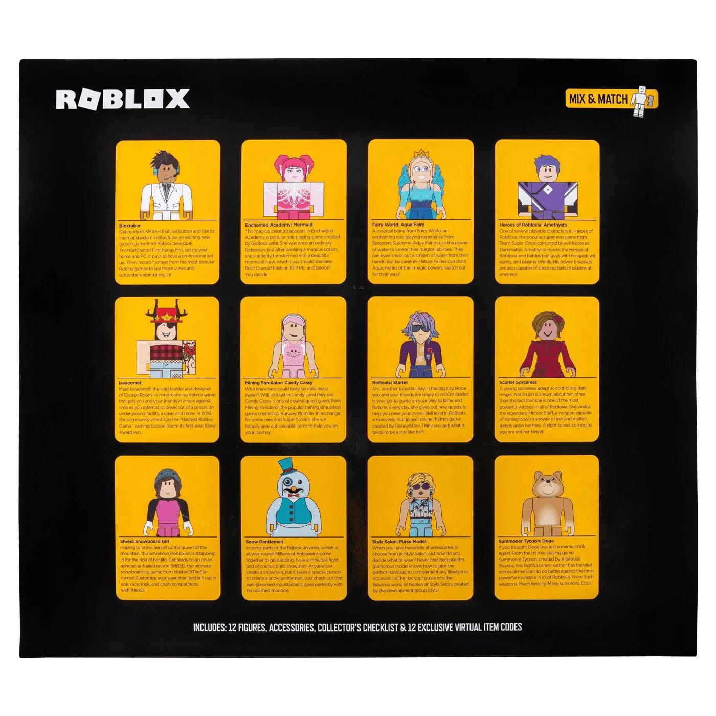 Roblox Heroes of Robloxia 3 Action Figure 8-Pack Jazwares - ToyWiz