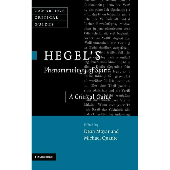 Cambridge Critical Guides Hegel's Phenomenology of Spirit: A Critical Guide, (Hardcover)