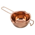 thumbnail image 6 of GOOHOCHY  Butter Heating Pots Stainless Steel Chocolate Melting Rose Gold, 6 of 6