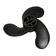thumbnail image 2 of 3 Black Leaves Marine Outboard Propeller for Mercury// 3.5/2.5HP 47.05mm(Diameter) x 78.05mm(Pitch)AM, 2 of 5
