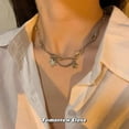 thumbnail image 1 of Decorative Necklace Simple Fashionable Ins Style Stylish Necklace for Hoodie Sweaters 19, 1 of 5
