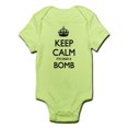 thumbnail image 1 of CafePress - Keep Calm... It's Only A Bomb Infant Bodysuit - Baby Light Bodysuit, 1 of 1