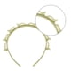 thumbnail image 4 of Sonducket Doble flequillo peinado horquilla diadema salón pelo decoración Clips diadema para mujer doble flequillo peinado horquilla accesorio Accesorio para el cabello amarillo Sonducket AP000576-08, 4 of 6