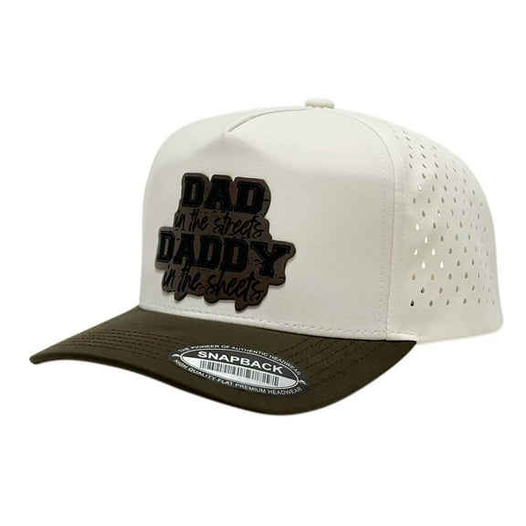 Daddy Patch Trucker Hat Waterproof Laser Snapback Cap