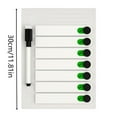 thumbnail image 2 of BotaniNest Erasable Planner Board To Do List Notepad With Dry Erase Marker Reusable Task Organizer For Home School Perfect For Daily/Weekly Planning Detachable Checklists 10ml, 2 of 5