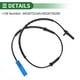 thumbnail image 5 of Sensores de velocidad de rueda ABS Unique Bargains para el lado trasero izquierdo y derecho, sistema de frenos antibloqueo, No. 34526752160/34526758290 para BMW 7 Series E65 2002-2003, 5 of 7