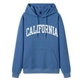 thumbnail image 3 of adviicd Graphic Sweatshirts Women's Oversized Sweatshirt Los Angeles California Crewneck Long Sleeve Casual Loose Pullover Tops, 3 of 4