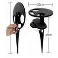 thumbnail image 3 of Outdoor Wine Table, Portable Beach Table for Wine Picnic Table and Cheese Board - Beach Snack Table, 3 of 7