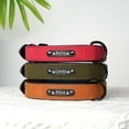 thumbnail image 4 of Pet Artist PU Leather Personalized Dog Collar Soft Padded Custom ID Nameplate Number Engraved S-2XL, 4 of 13