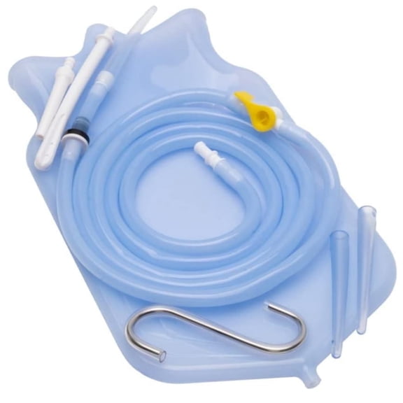 Reusable Silicone Enema Bag Kit-2L Coffee and Water Enema Cleansing 6.56ft Long Silicone Hose Douche for Women and Men