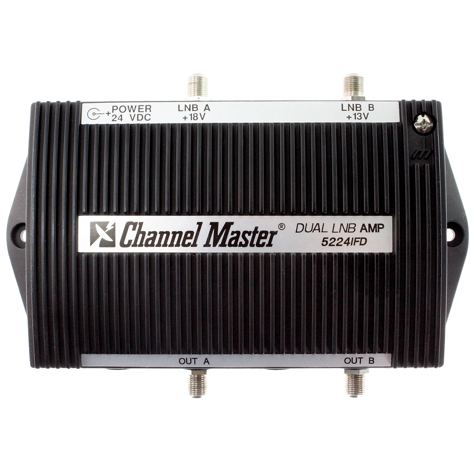 Channel Master 5224IFD Amplifier, Dual Polarization, Headed With LNB