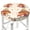 12 inch, variant on Picia Frog Sitting On Mushroom pattern Round Stool Covers Comfy Seat Covers Stretch Removable WashableChair Slipcover Round Bar Chair Cushion Cover-12 inch