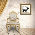 thumbnail image 3 of Grey, Jace 12x12 Gold Ornate Wood Framed with Double Matting Museum Art Print Titled - Live Laugh Hunt, 3 of 4