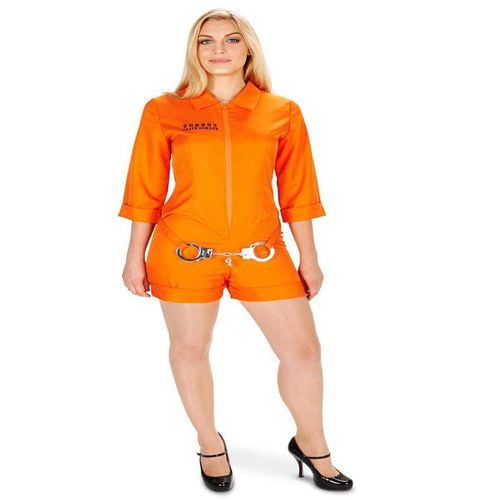 ORANGE PRISONER JUMPSUIT COSTUME FOR 