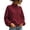 Wine, variant on Hurxie Womens Half Zip Pullover Sweatshirt Long Sleeve Quarter Zip Sweatshirts Mock Neck Soft Casual Fall Sweatshirts, Daily Wear