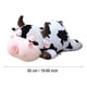 thumbnail image 3 of Juguete de peluche de vaca - Diseño con temática de cerveza, material suave, almohada abrazable - para regalos infantiles y decoración del hogar(19.6in), 3 of 7