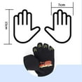 thumbnail image 2 of Eltusu Boys Knit Gloves, Stretch Windproof Soft Outdoor Thermal Mittens Black Size Free Size, 2 of 2