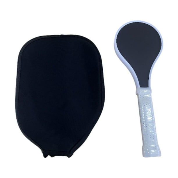 Pala de Pickleball Sweet , herramienta de entrenamiento de Pickleball de alto rendimiento de fibra de carbono, raqueta de Pickleball con agarre y negro con funda